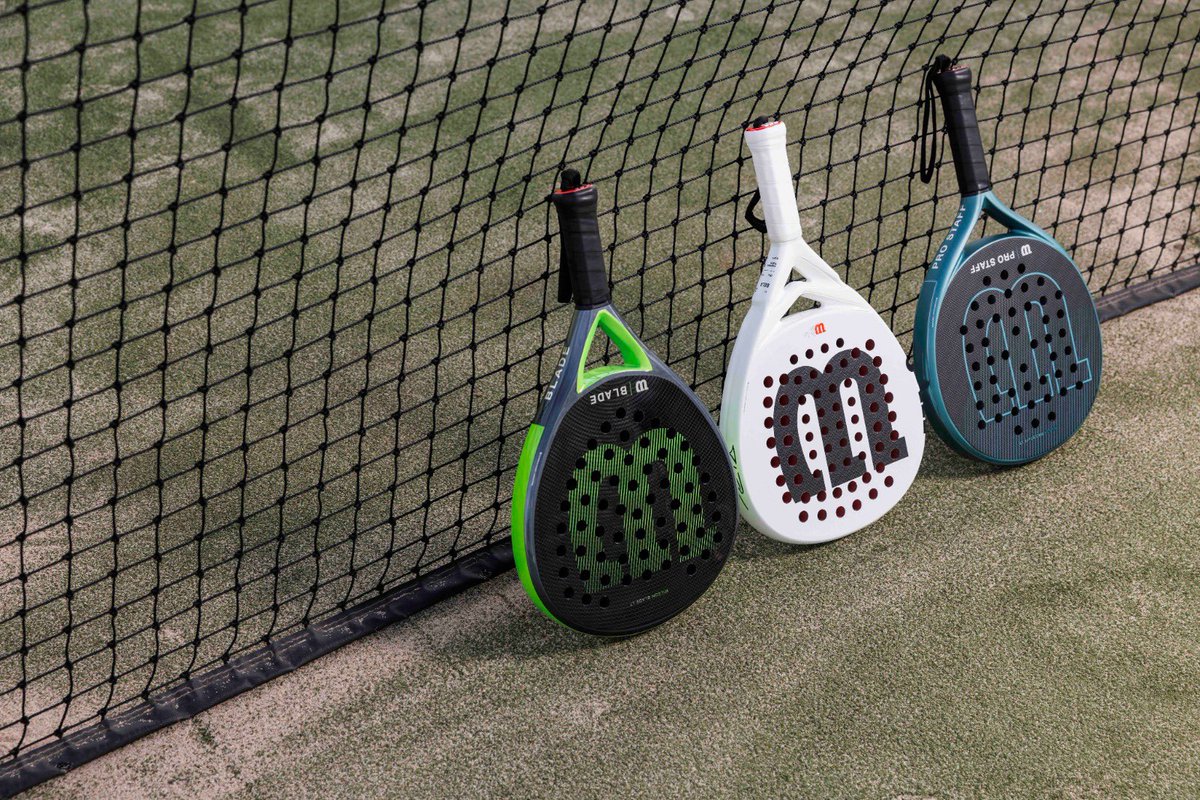 Estamos a las puertas del fin de semana. Toca saltar a pista. ¿Con qué pala te quedas? 🧐 #Padel #WilsonPadel #TeamWilson #Fun #Play