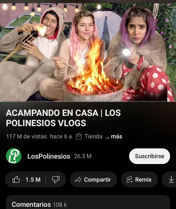 Un día tienes 6 años y ves a Los Polinesios acampar en su patio y al otro vuelves a e ver sus videos con nostalgia