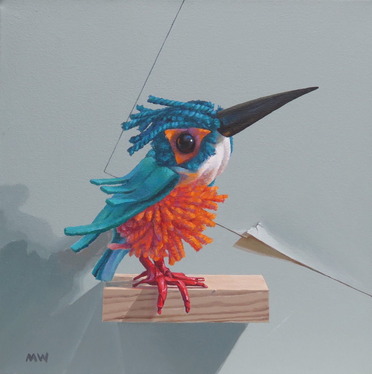 We're looking forward to welcoming Mark Ward to the gallery, with his solo show opening next week! Make sure to check out 'Birds, Beasts and Even More Bendy Stuff' at Babylon Gallery, from 1st May - 2nd June 2024