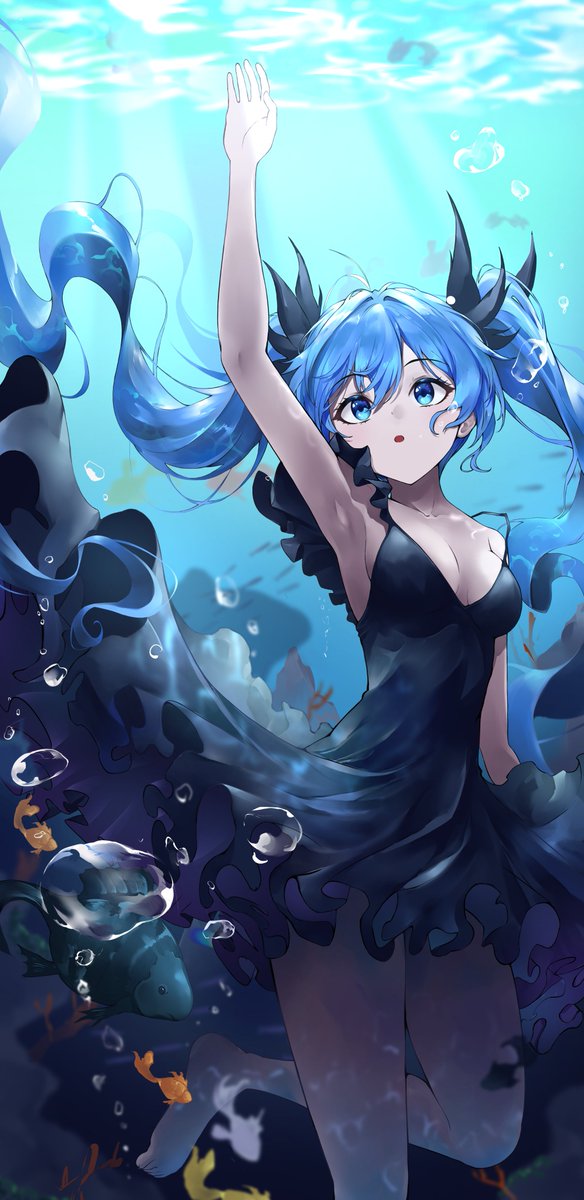 深海少女
#初音ミク