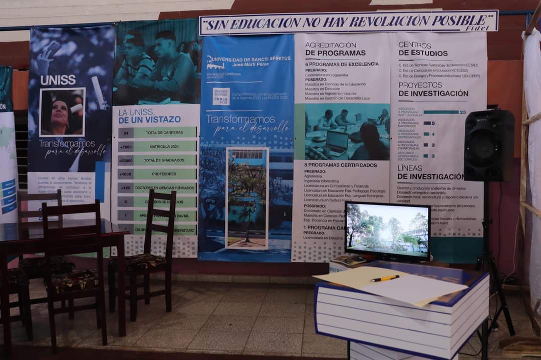 La UNISS opta por el Premio de la Popularidad en la Expo Yayabo 2024

Envíe un SMS al 8888 con el texto: Evento Expo Yayabo 32
#UniversidadCubana
#TransformamosParaElDesarrollo