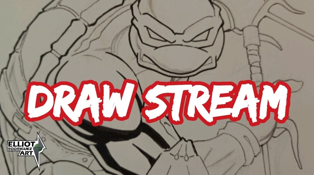 In less than 30 minutes I'll be inking this TMNT art LIVE on my YT Channel!!  Stop by, say hi and consider subbing!! 
Link is below!! 

#ArtShare #ArtPortfolio #ArtistOnTwitter #ComicbookArt #rtArtBoost