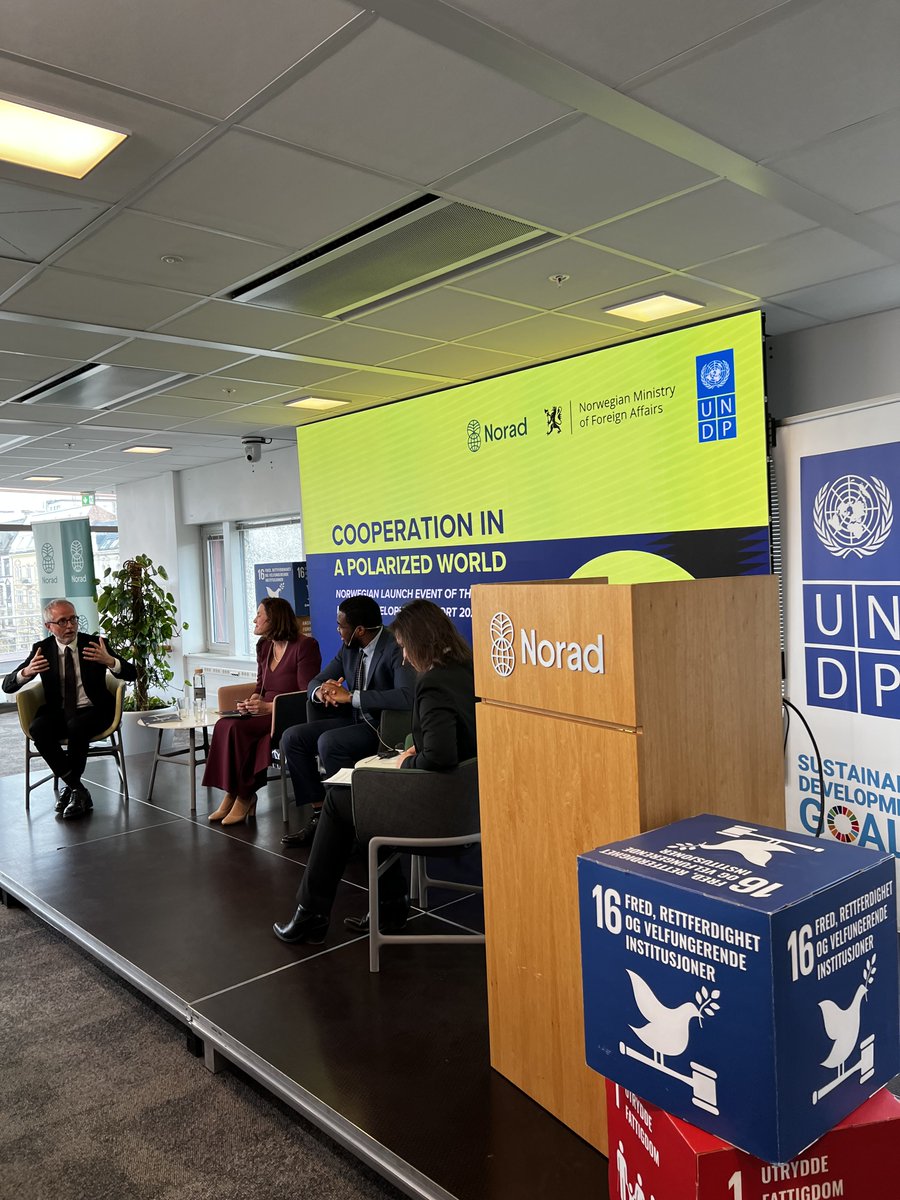 The conversation doesn't end here. Stay tuned for more on how we can work together to overcome polarization and advance global #development 🔎

🔑 What were your key takeaways from the event? #HDR2024