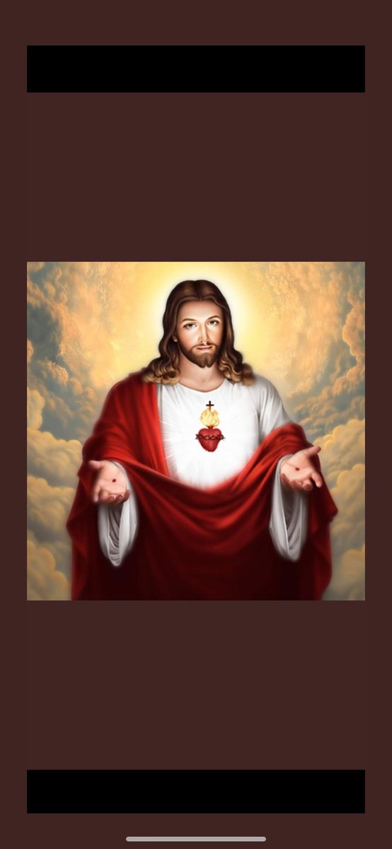 @Pontifex OH MOST SACRED HEART OF OUR LORD & SAVIOR, JESUS CHRIST!❤️ WE ADORE YOU OH CHRIST❤️ AND WE BLESS THEE, BECAUSE OF YOUR HOLY CROSS⚓YOU HAVE REDEEMED THE WORLD!🙏 4/26/24 #JesusIsGod ❤️
#JesusLovesU
#JesusSavesAndHeals 
#ILoveYouJesus❤️
#PrayForConversionsWW 
#ConversionsWorldWide
