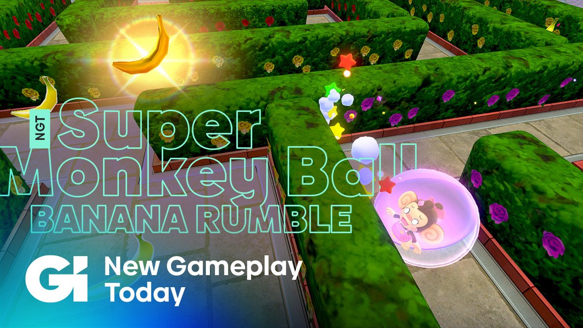 Join @BrianPShea and @KyleMHilliard for a look at gameplay from the upcoming Switch game, Super Monkey Ball Banana Blitz – the first wholly new Monkey Ball game in years. bit.ly/4bgGreZ