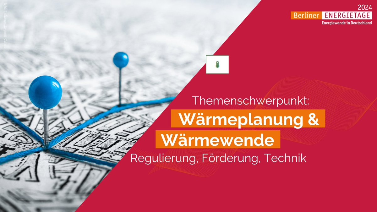 Die #ENERGIETAGE widmen dem Thema Wärmeplanung & Wärmewende einen Schwerpunkt. Wir freuen uns, dass Bundesbauministerin @klara_geywitz vom @BMWSB_Bund über den Stand der kommunalen Wärmeplanung in Deutschland sprechen wird. Alle Events des Schwerpunktes: tinyurl.com/2vapmeuv