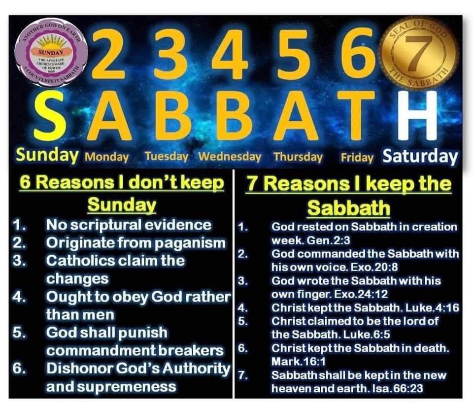 7th day Sabbath! #happysabbath