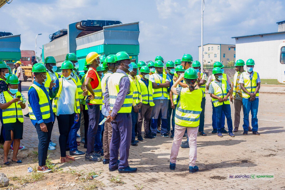 Waste management experts from the @thejospongroup underwent rigorous training in Integrated Solid Waste Management (ISWM) at KCARP, led by facilitators from Komptech and TU Wien. This aims to enhance skills and knowledge with support from the @AustrianDev #JospongWasteAcademy