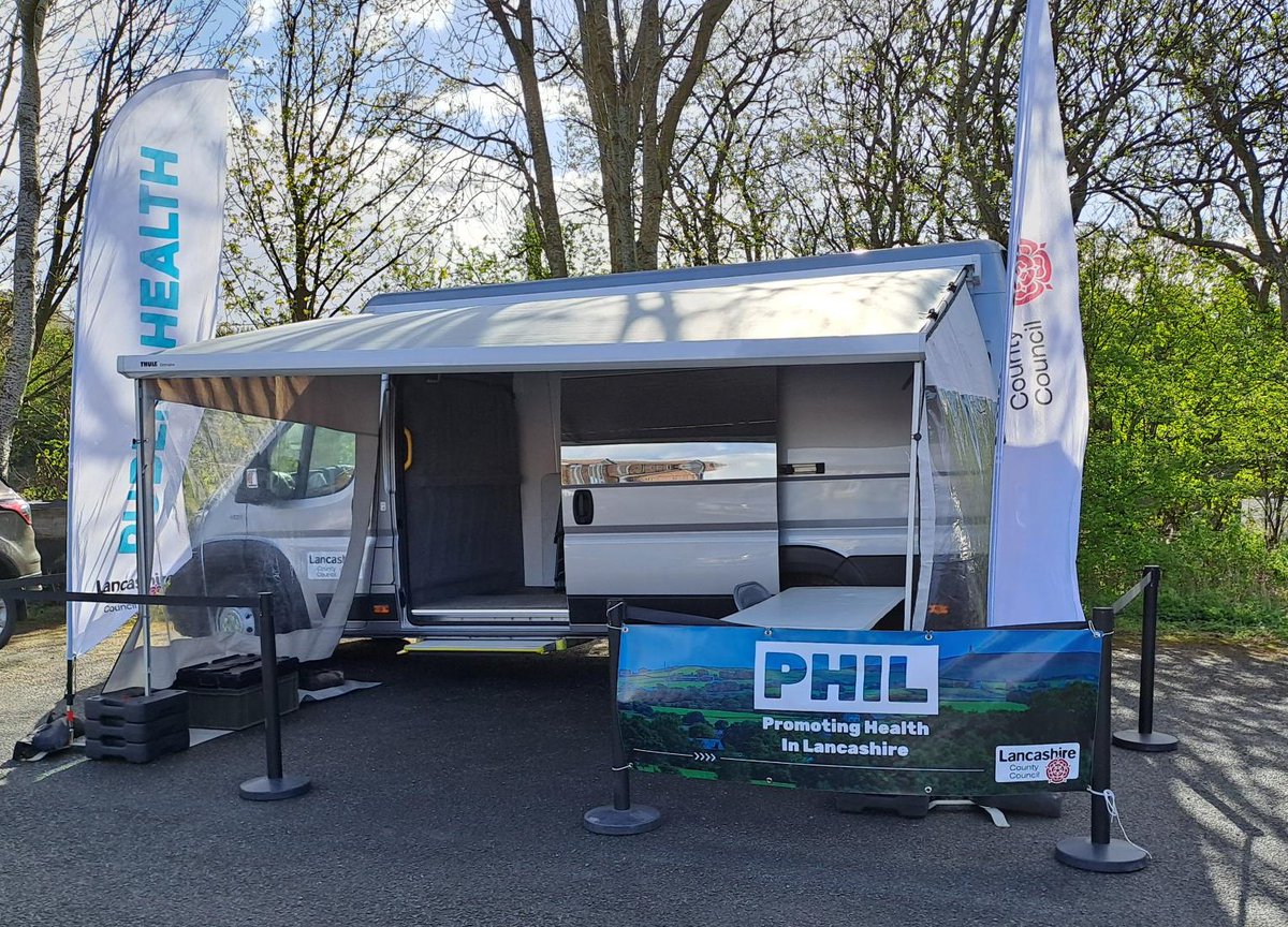 Don't miss our 'Promoting Health in Lancashire' van (PHIL) at the Women's Health & Wellbeing event at the Preston Technology Centre. 🗓️Sat 27 April, 9.30 – 4.00pm. The event will delve into all aspects of women's health, covering physical, mental, and emotional well-being.
