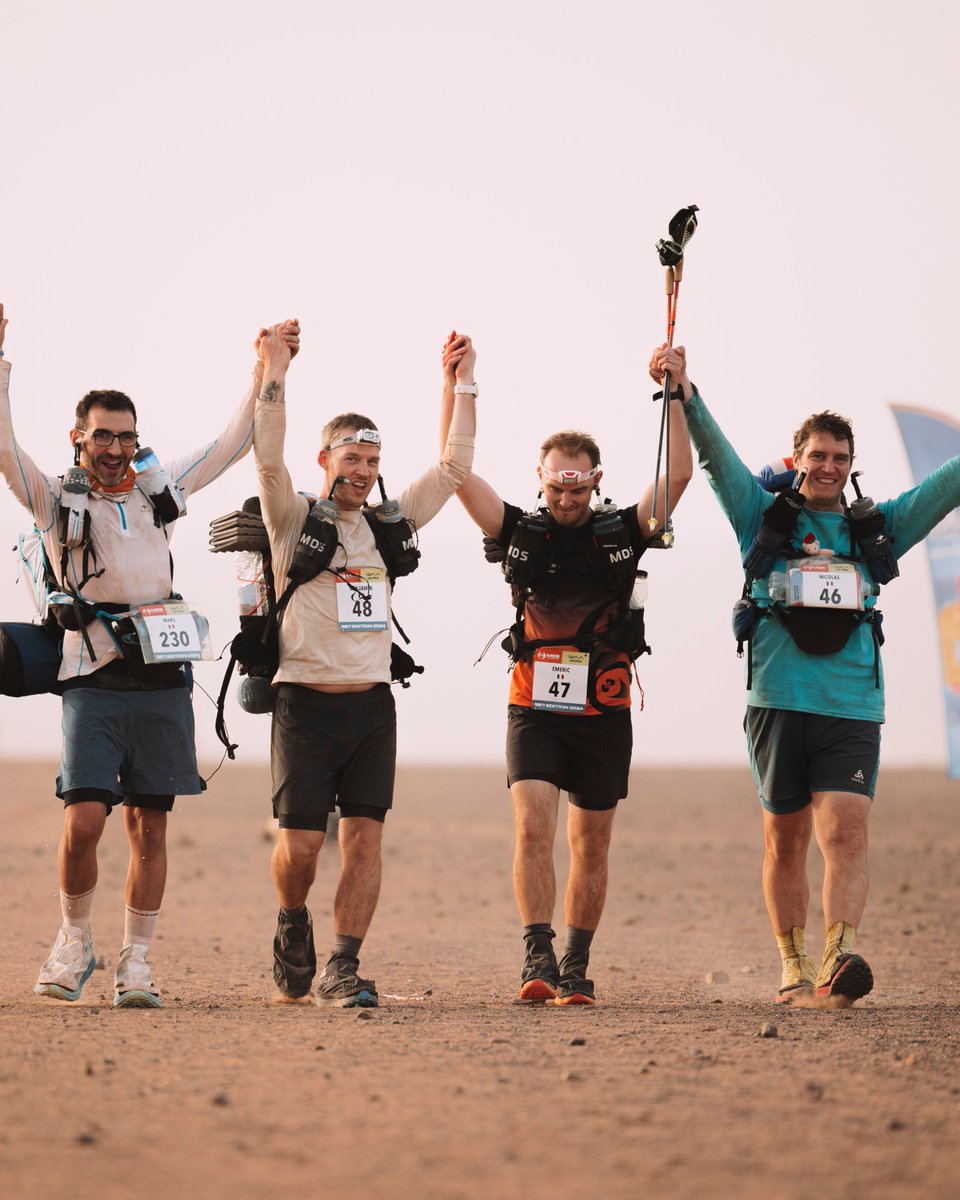 TO ALL THE PARTICIPANTS: THANK YOU! 🙏 Thank you for your trust, your energy and your enthusiasm. With your determination and energy, you have made this 38th edition of the MDS Legendary historic! 🔥 🏃‍♂️ MDS Legendary | April 12 to 22, 2024