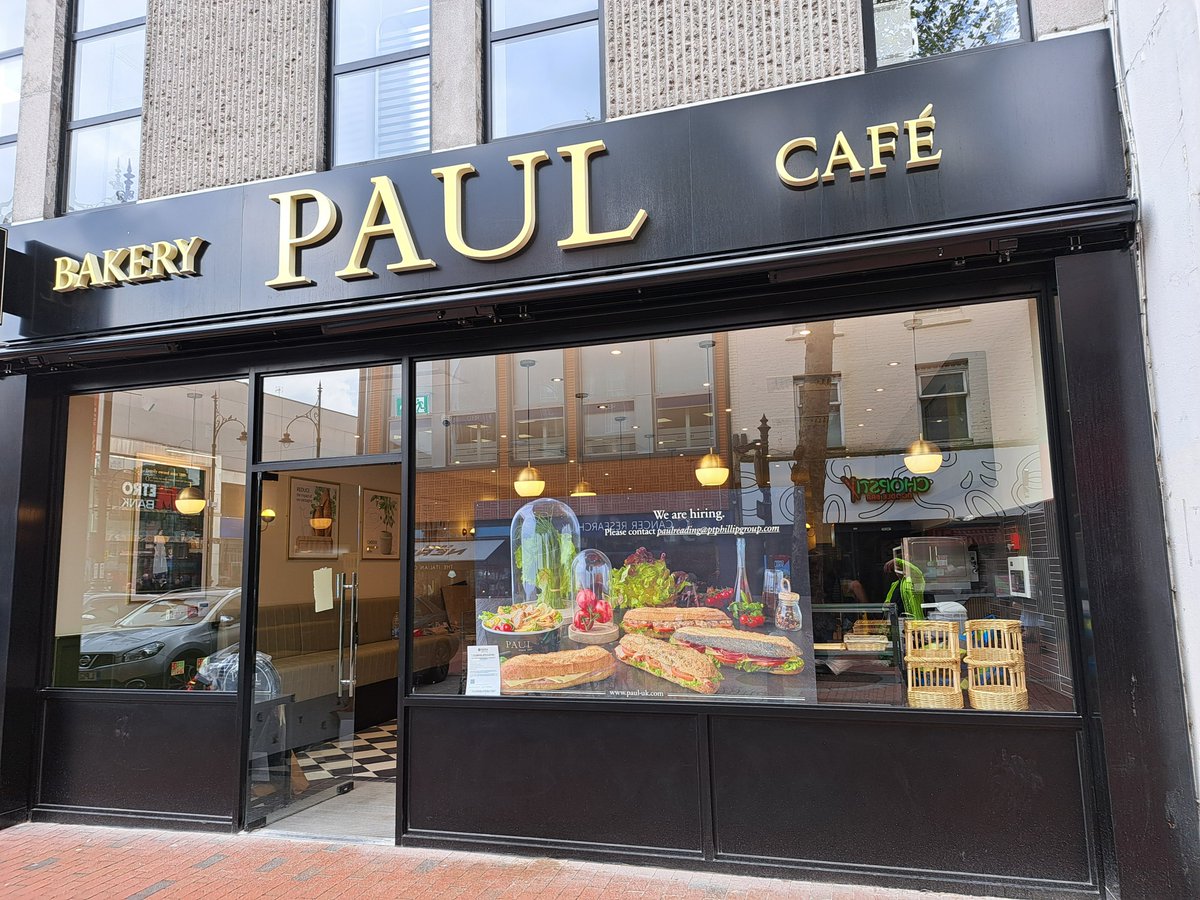 To our eye, it looks like final fit out time for #PaulPatisserie and they should be with us in Reading very soon. Welcome to Broad Street! #VisitReading