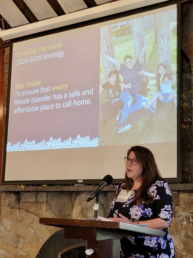 RI Department of Housing (@rideptofhousing) on Twitter photo We are grateful to <a href="/mlacroix_wilcox/">Michelle Wilcox</a> & team for offering an update & sharing your vision at the @crossroadsri annual meeting last night! We are grateful to <a href="/mlacroix_wilcox/">Michelle Wilcox</a> & team for offering an update & sharing your vision at the @crossroadsri annual meeting last night!
