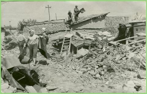 Today we remember those who died & lost their homes in the catastrophic earthquake in Tashkent on 26 April 1966. Many of the city’s older buildings were made of mud brick & crumbled. People came from across the USSR to help rebuild Tashkent as a modern, planned city.