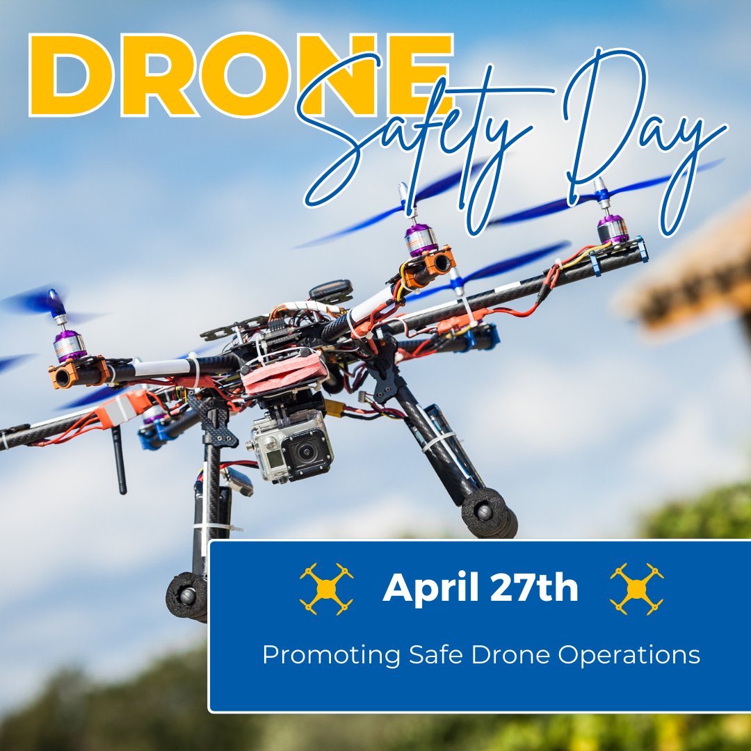 Happy Drone Safety Day! ✨Interested in learning more? Download our free UAS Guide “Build an Effective UAS Safety Program” baldwinsms.com/resources-guid…
Let's continue to prioritize safety and responsible drone use for a brighter and safer future! #DroneSafetyDay #SafetyFirst