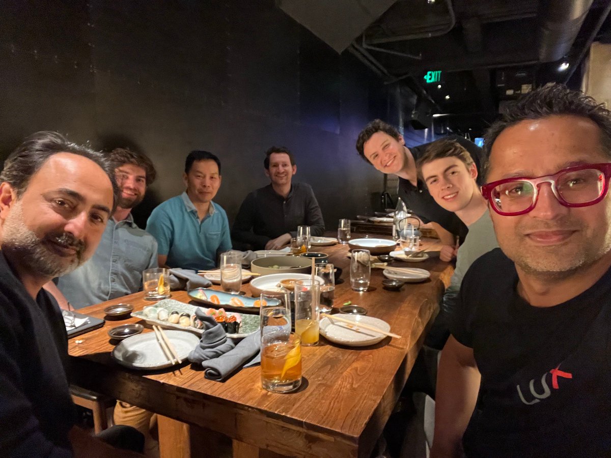 Closing dinner for <a href="/Nominal_io/">Nominal</a>...this still a thing or am I dating myself?