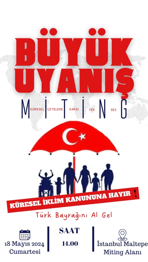 Yeni Dünya Düzeni için hergün yeni temeller atılıyor. Plandemi ile başlayan yalanlar iklim safsatası ile devam ediyor. Ekonomini, gıdanı ve havanı mahveden bu güruha dur diyin. Karınca misali ateşi söndüremesekte tarafımızı belli edelim. #Yalaniklimi