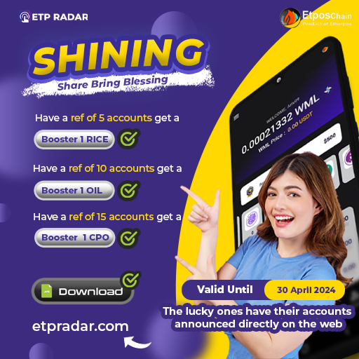 EtpRadar's tweet photo. 📢 ETPRadar gives out boosters every day 📢
Time for action! 🔥🔥🔥

Download now, recommend ETPRadar as much as possible, and get a free booster! 🚀 https://t.co/Bd9B2BeMhq