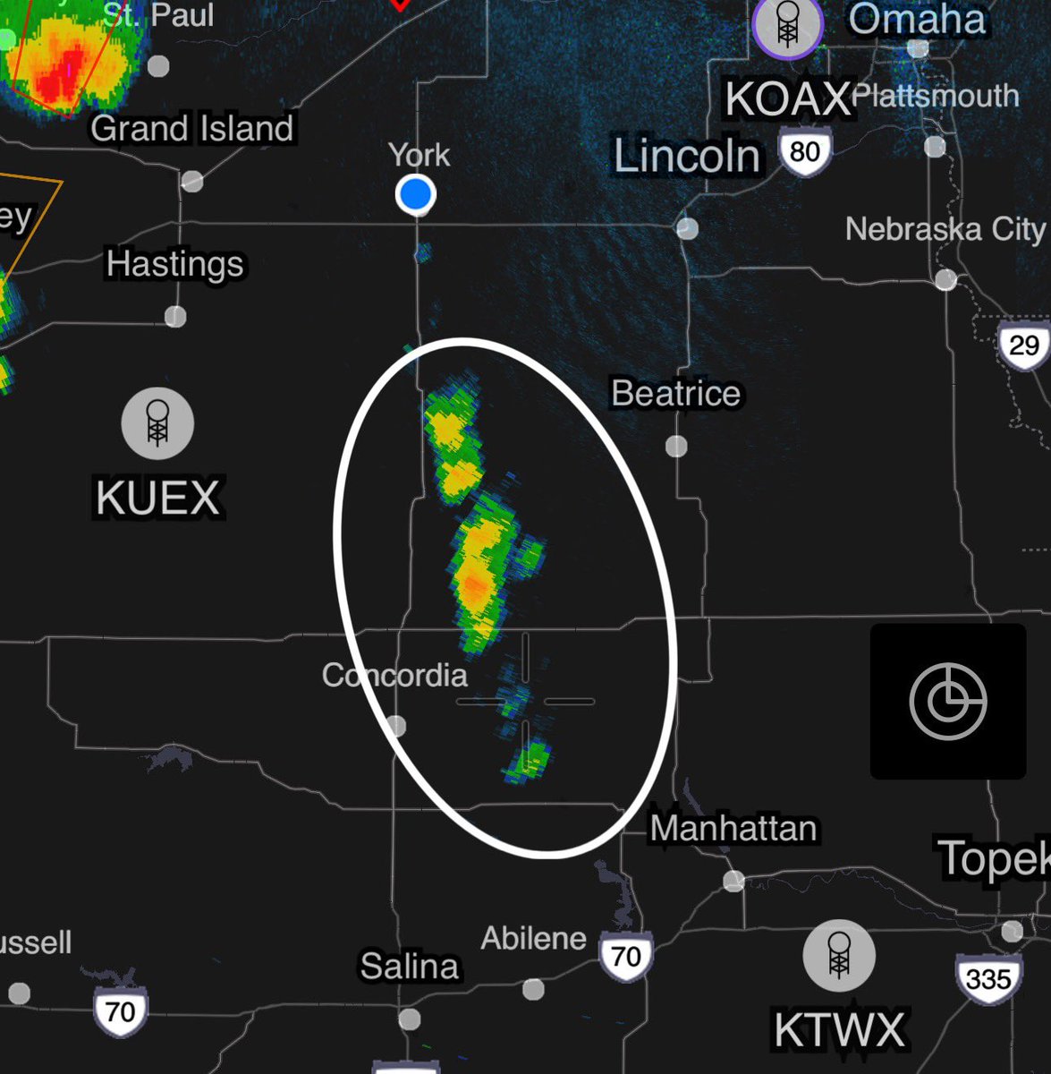 Supercells are in the process of rapidly developing along the Nebraska dryline. A tornado watch will be issued imminently. Beginning @MyRadarWX livestream soon.