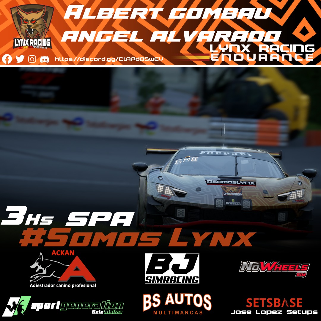 Lynx Racing Spain Team tweet media