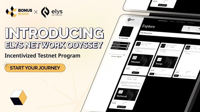 💎 Elys Confirmed Airdrop🪂 • Time : 5 Minutes • Cost : $0 • Potential : $1,200 Here we go👇🧵 1. Setup an Account Link: elys.bonusblock.io/?r=VkznDXHJ • Connect Your Keplr Wallet • Connect Your Twitter & Discord If you don't have Keplr Wallet then download Here:…