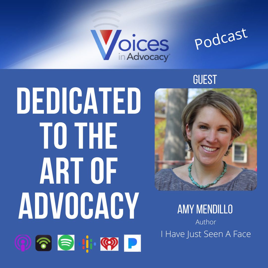 A Voices in Advocacy Podcast with guest Amy Mendillo, author of I've Just Seen a Face. She tells her story of using the voices of others to advocate for those that can't.

Listen wherever you get your podcasts. 

#cleft #craniofacial @AmericanCleftPalate @ParentsClefts