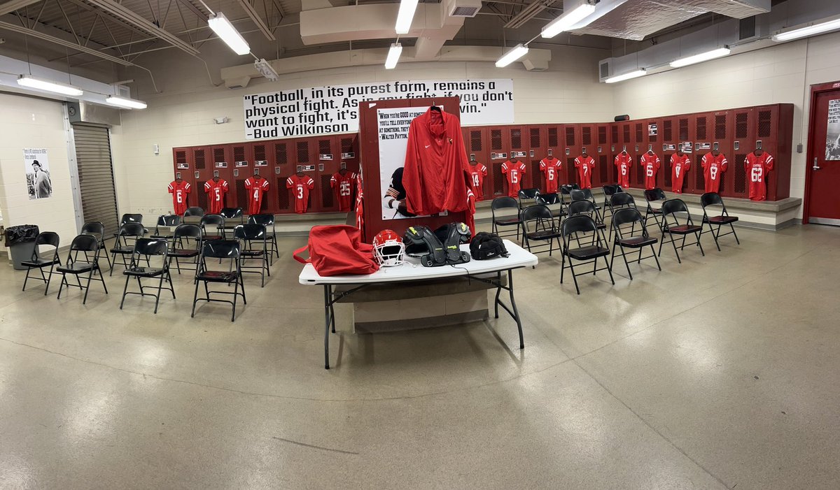 CoachBettag's tweet image. One of my favorite days of the year!

The stage is set to welcome the class of 2028 to Southport Football! 

OSMR