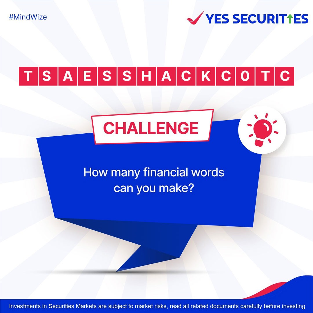 We are back with another financial challenge for you.🧠📈

Comment your answers below and share with your friends.

Disclaimer: bit.ly/3DZqs3K

#YESSECURITIES #ChoicecoftheWize #TestYourKnowledge #finance #MindWize