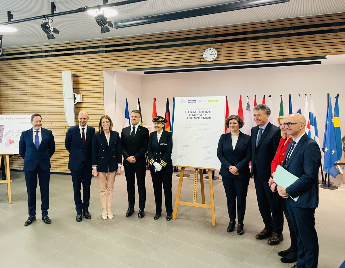 Signature du 15ème Contrat Triennal « Strasbourg Capitale européenne » pour un montant historique de près de 300M€.

Au-delà des sommes engagées, c’est un signe fort que l’État et les collectivités territoriales, unies et solidaires, adressent à Strasbourg pour conforter et