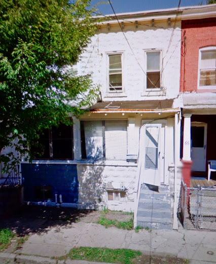 I was born into this humble home in Trenton, NJ in 1942. (It looked a little bit better then.) A baby girl named Lorry was born 7 weeks earlier a few blocks away, but we never met until we were 18. We now live a few blocks from Times Sq. Quite an odyssey! thomgambino.com/biography