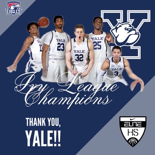 Shout out to ⁦@YaleMBasketball⁩ for coming to the Mpire to check out our big fella @danielogunyemi_⁩ #ScholarAthlete