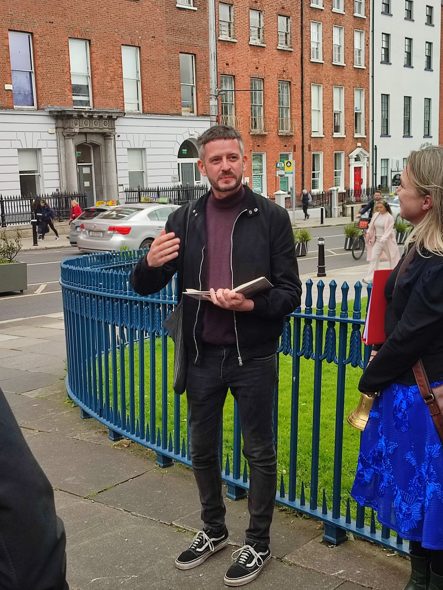 A few photos from yesterday's Street Poetry talk. Special thanks to @poetryireland , Enda Wyley, Sam Ford, David Nash, Sinead Murphy, and Darina Gallagher for their wonderful readings!