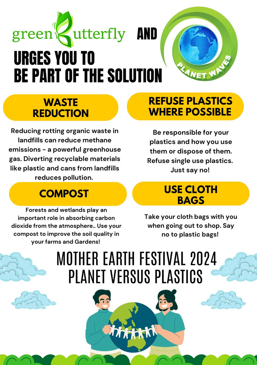 Be the change 💚 #MOTHEREARTHFESTIVAL