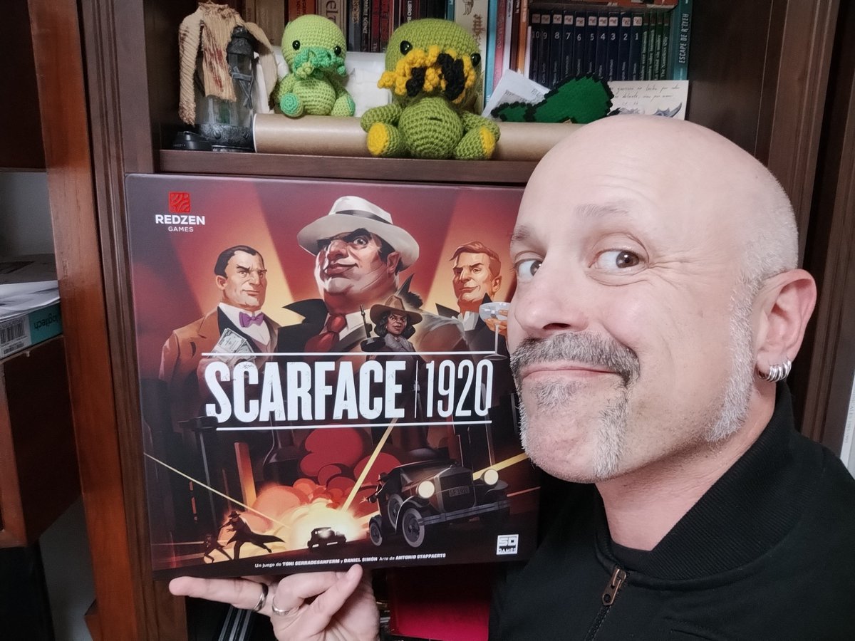 Pues #Scarface1920 de @PlaySDGames @RedzenGames se va a los proyectos de #Jueducación #rolenlasaulas para Secundaria y tendrá en #TruequeNoir #BaladaTristeDeLaCiudad de @pepepedraz su reflejo rolero 😉😉