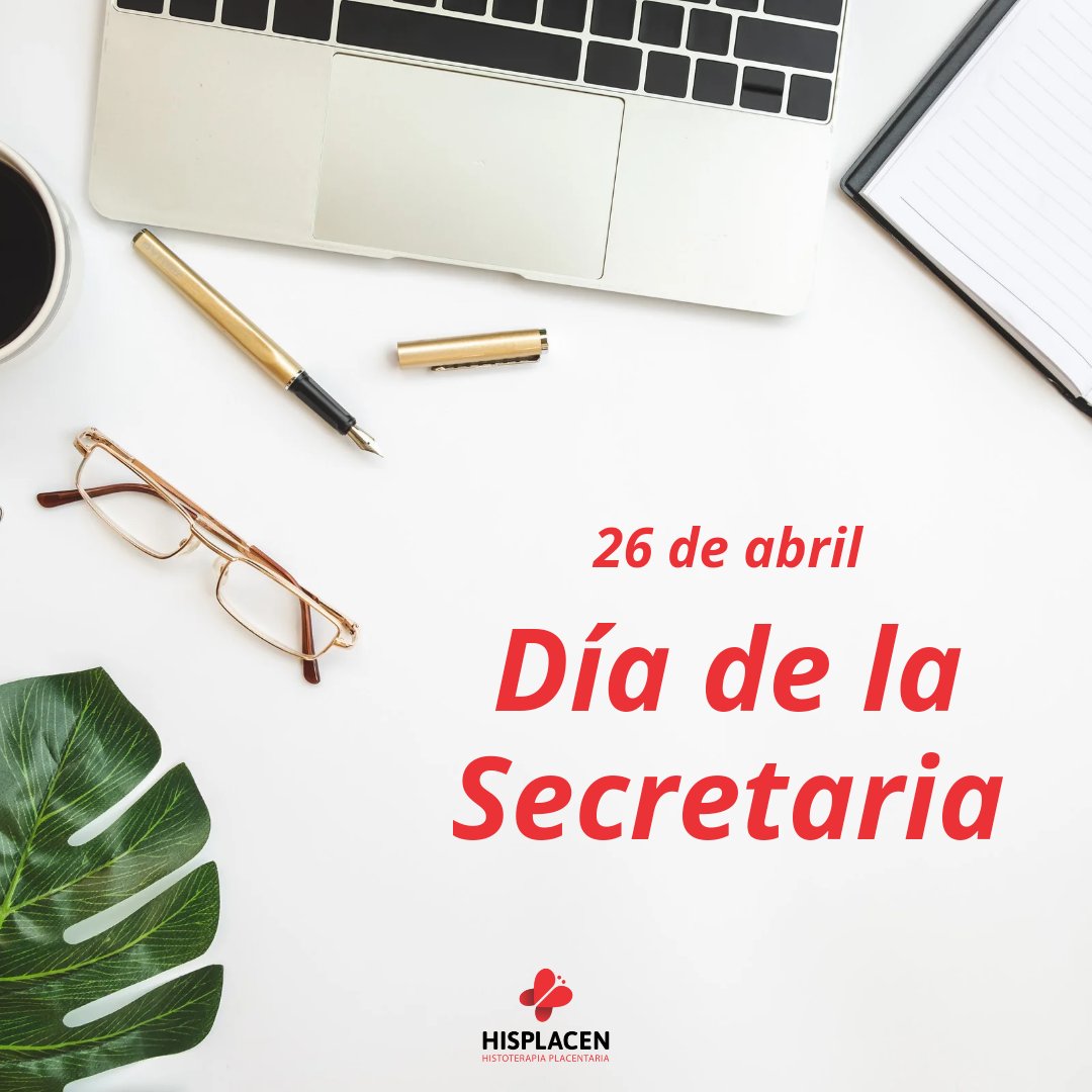 📌26 de abril | Día de la Secretaria👩‍💼📒 Felicitamos a las secretarias, asistentes administrativos y otros profesionales de oficina, quienes constituyen un pilar fundamental para las organizaciones, manteniendo el flujo diario de trabajo y asegurando el buen funcionamiento.