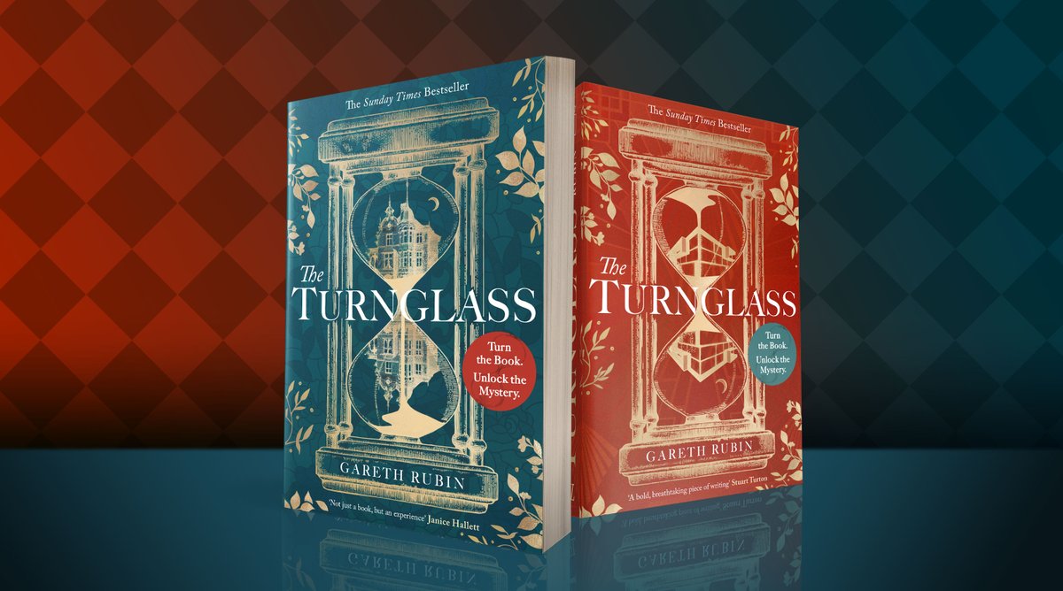 A book with two stories printed back-to-back. And a mystery that can only be unlocked by reading both sides. Discover #TheTurnglass by @GarethRubin and see if you can solve the murders before time runs out.