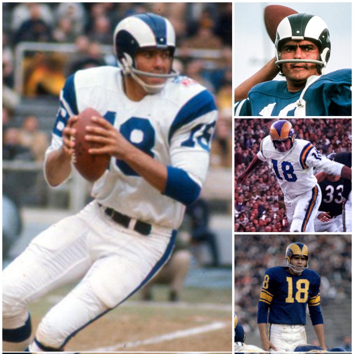 @SamWithTheRams @RamsNFL @JB_Long @Camwin11 @DMarcoFarr1 Sam - you know I respect you like no other. Love your recent tweets re: sharing history & educating fans. 

Speaking of team history, the team only tweeted one graphic re: passing of Roman Gabriel. That is unforgivable. My disgust over that led me to cancel plans to attend party.