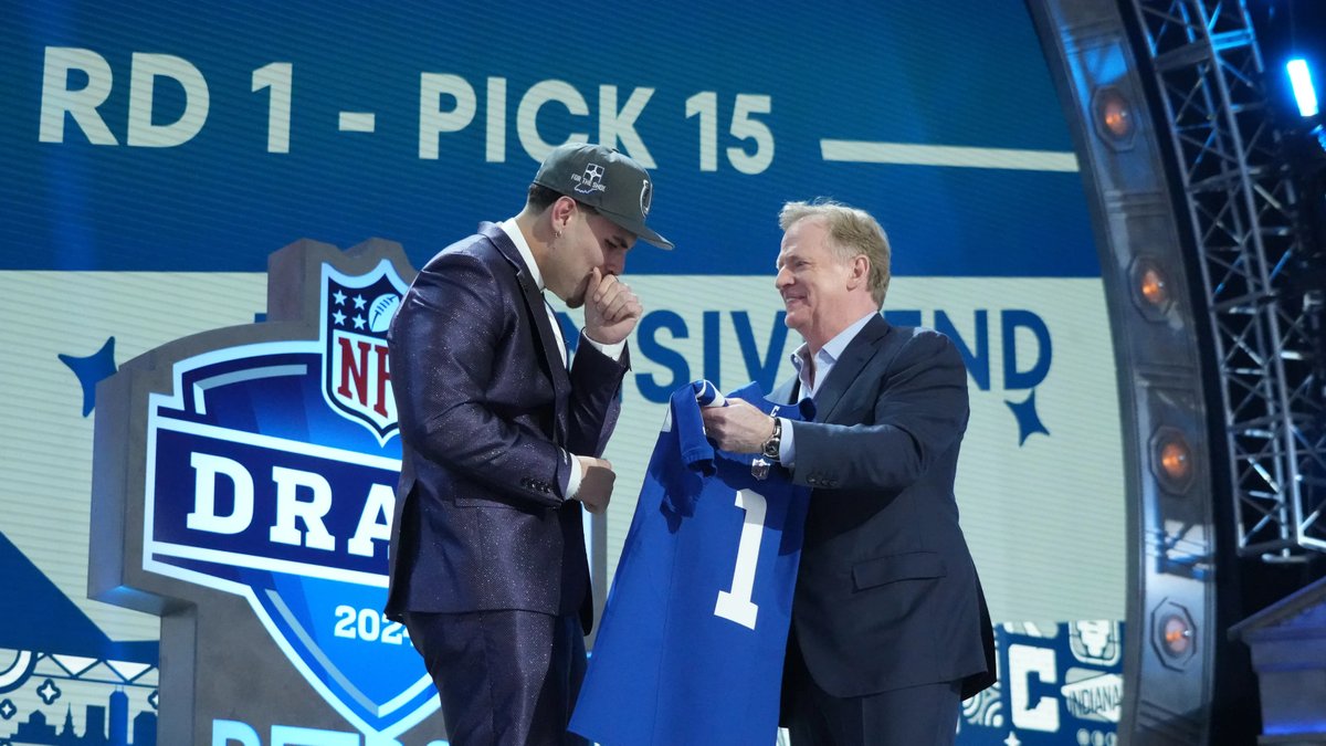 Great to see smiles both from drafting teams and draftees in the First Round of the #NFLDraft yesterday. Here's to all the collegiate customers who will see their players selected in the coming rounds, and good luck to our NFL customers making their selections. #InnovateTheGame