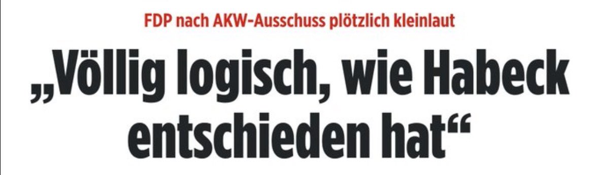 Wann sagen Reichelt und njus den nächsten Weltuntergang voraus? Nach dem Flop mit den RKI-Files jetzt der Rohrkrepierer mit den Habeck-Files. Aber wahrscheinlich erwartet njus-Finanzier und Milliardär Frank Gotthardt, dass solche Stories auf Reichelt komm raus produziert werden.