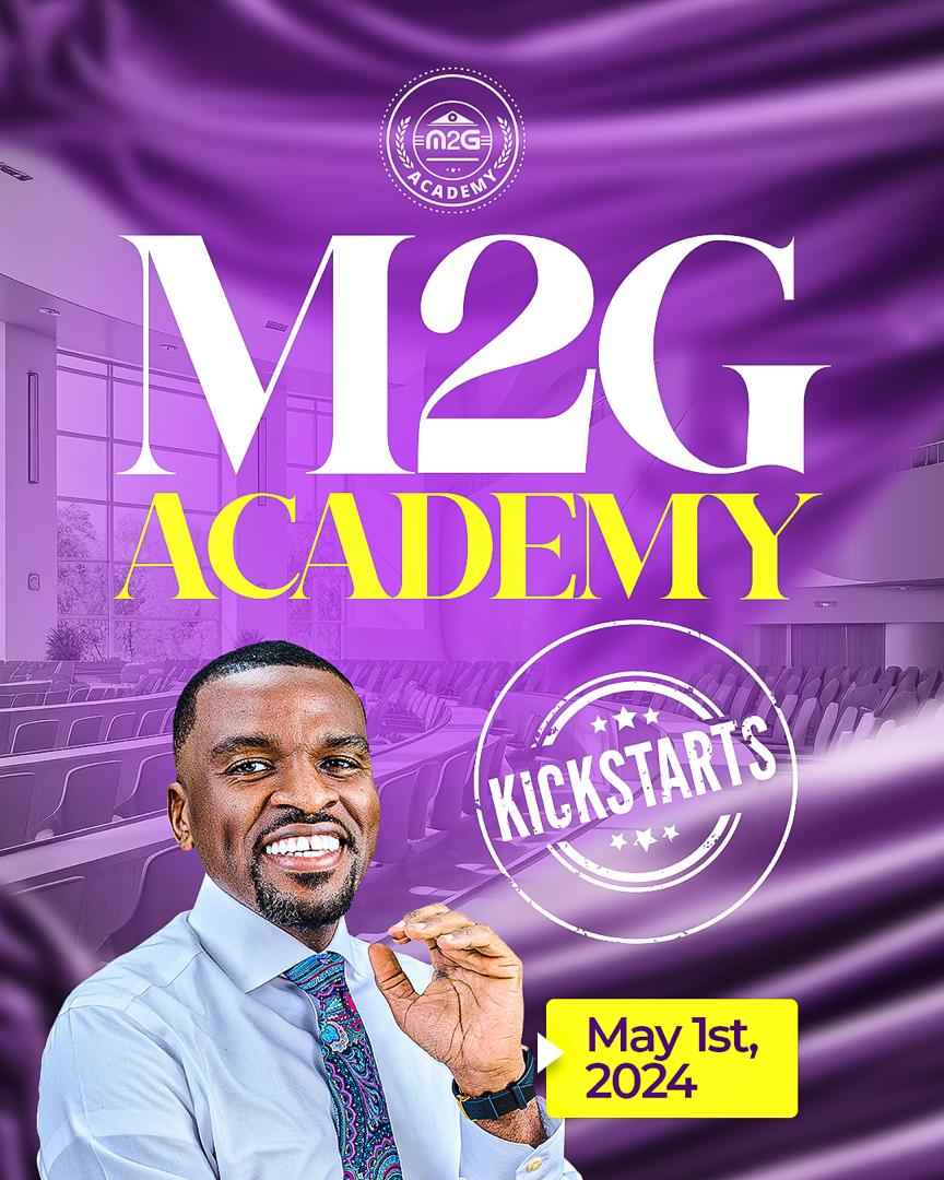M2G Academy Free Courses kickstarts May 1, 2024. We have a line up of amazing spirit-filled facilitators that are leaders within their sphere of influence. Classes will be on THE ISAAC OYEDEPO YouTube channel. See you in class. #m2g #may1 #tioem #anazaogenerationconnect