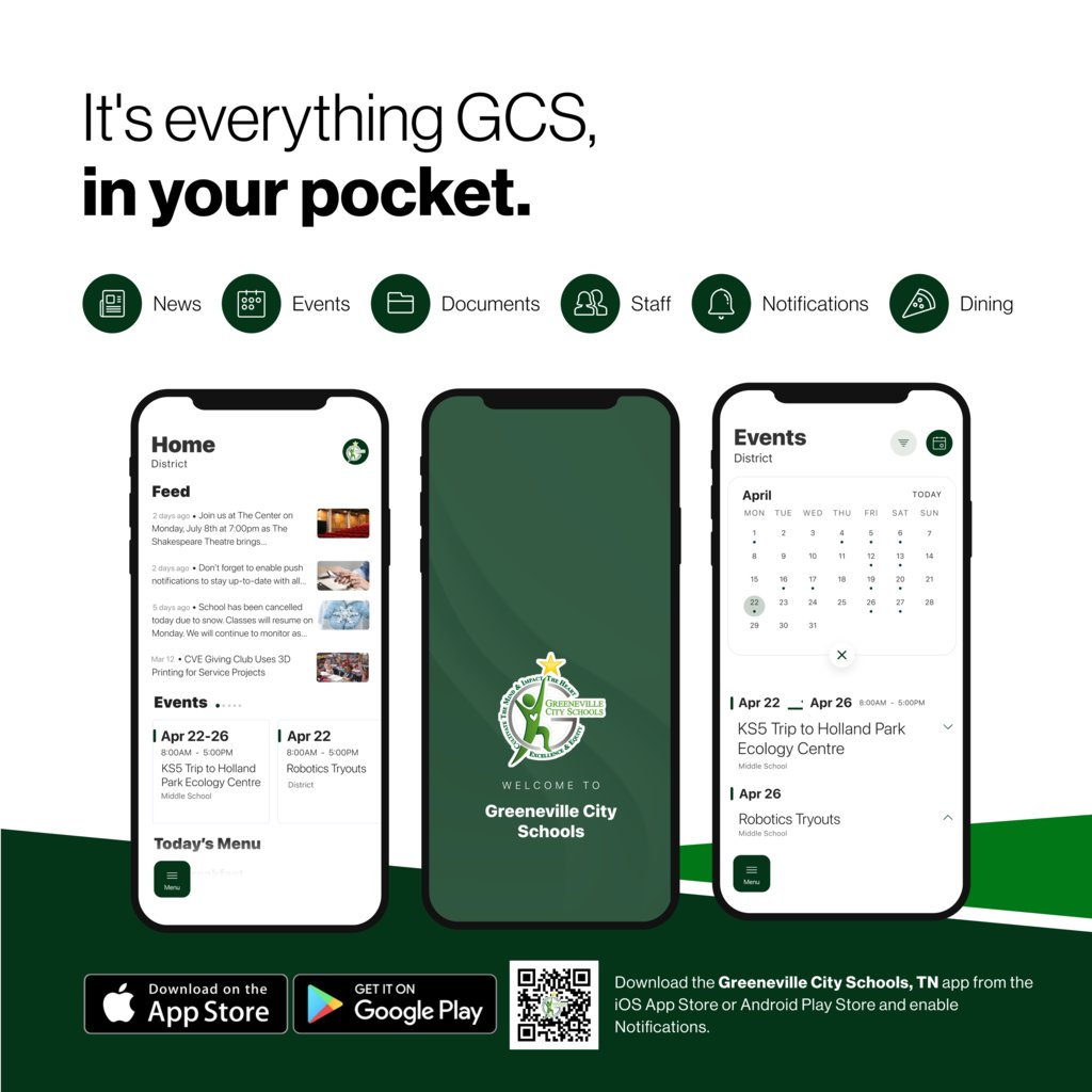 We are loving our new app! Access documents, news updates, and even emergency notifications right from your pocket.

Download for Android bit.ly/4bnsixk

Download for iPhone apple.co/49k1WdO