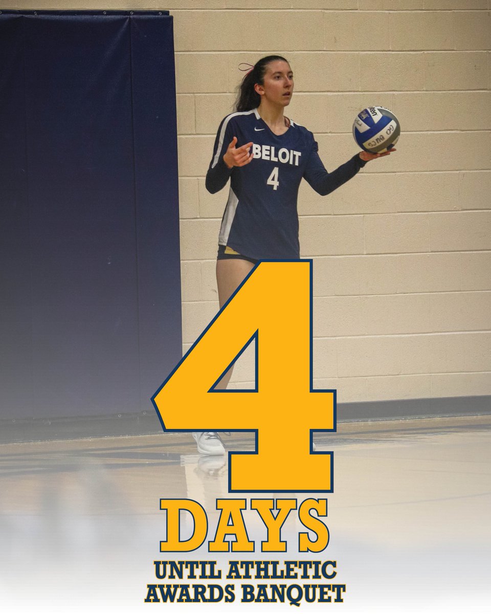 T-4 days until the Athletic Awards Banquet! Are you ready?! #GoBucs