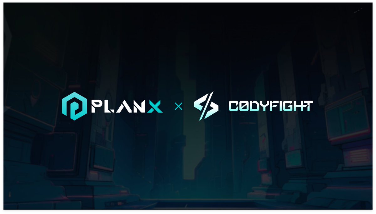 🥳Glad to announce the partnership with @codyfight and will hold the #giveaways activity for users. #Airdrop 🎁Rewards: 5NFTs & 10 Codyfighter skins & 100 U 💎Winners: 20 How to get👇 1⃣Follow @codyfight @PlanX_DEX 2⃣RT 3⃣Comment Come and join now!