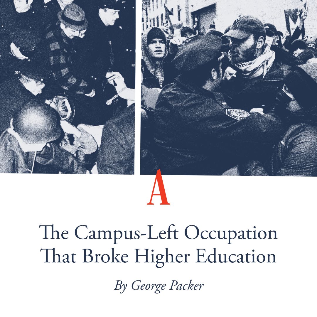 Elite colleges are now reaping the consequences of promoting a pedagogy that trashed the postwar ideal of the liberal university, George Packer writes: theatln.tc/RfApoffd