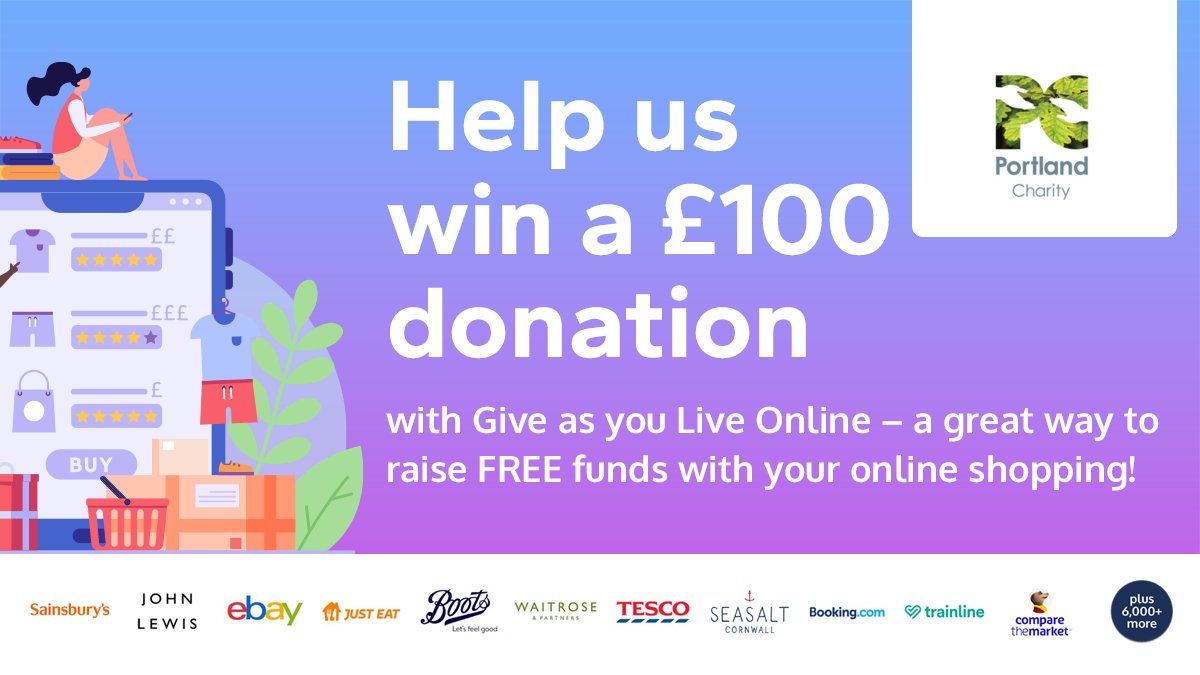 Help us win a £100 donation with @GiveasyouLive - just by doing your everyday online shopping! 

It only takes 2 minutes to join, so start raising FREE donations today! > ow.ly/xcrq50RoX4Z