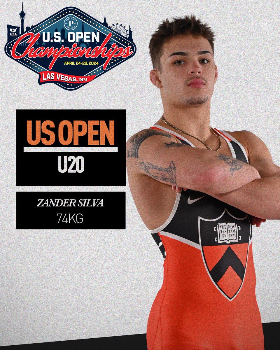 Some of our Tigers are gonna get WILD at the @USAWrestling US Open this weekend in Las Vegas 💪🔥 Joe Davi and Zander Silva will compete in the U20 Freestyle 📊bit.ly/4aOvtO3 #LetsGetWild