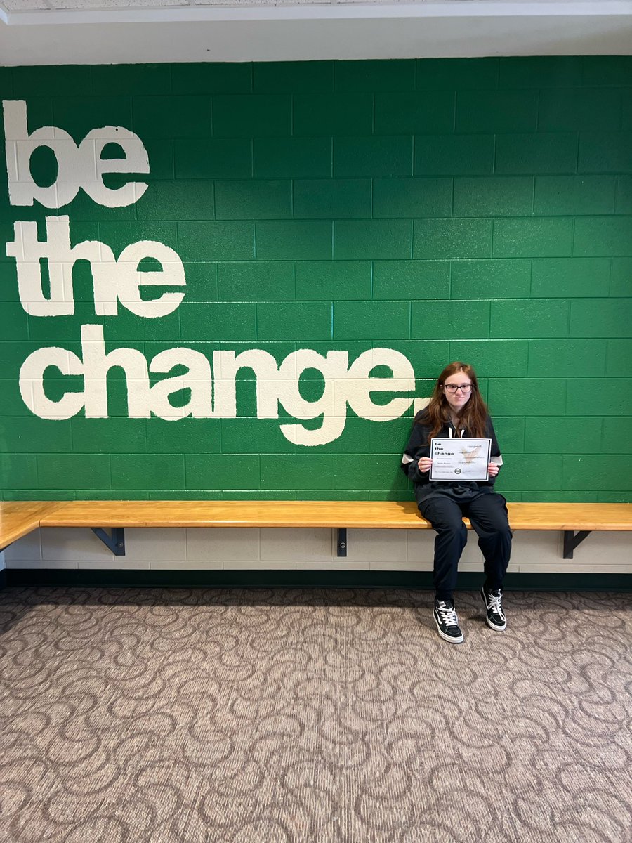 🎉🌟 Congratulations to our 'Be the Change' winner of the week, Brooke M.! 🌟🎉 Your dedication to making a positive impact in our community is truly inspiring. Keep being the change you wish to see in the world! 🙌💫 #BeTheChange #Inspiration