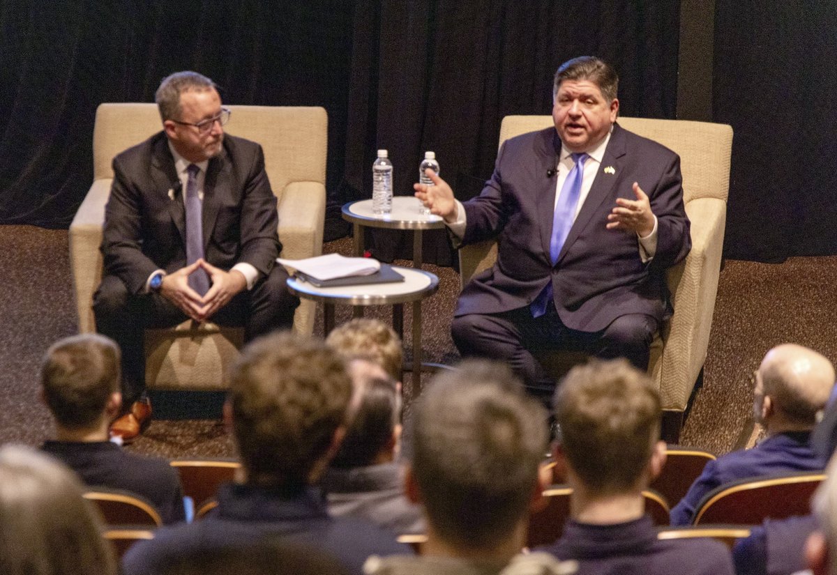 1/ The #EV revolution is already unfolding, and Illinois is at the center of it all. For the first-ever #EVDayIL, I sat down with @GovPritzker to discuss our state’s winning formula and how we became one the foremost leaders in this industry: