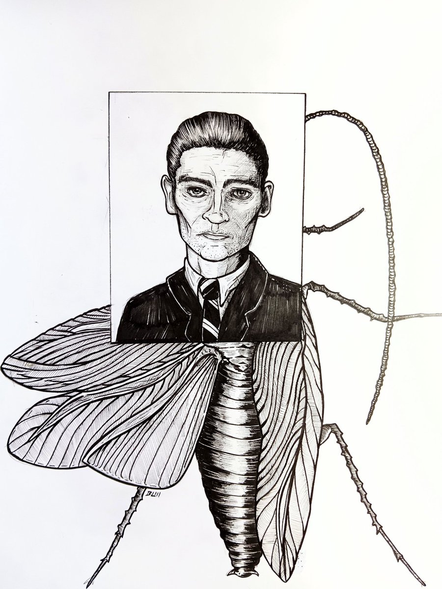 My essay on Kafka's Metamorphosis is up at @3ammagazine. You can also find this essay in the foreword to the small press reissue from Translucent Eye Press 🙂 Featuring cool art by @EDGINGONDEATH 3ammagazine.com/3am/transmigra…