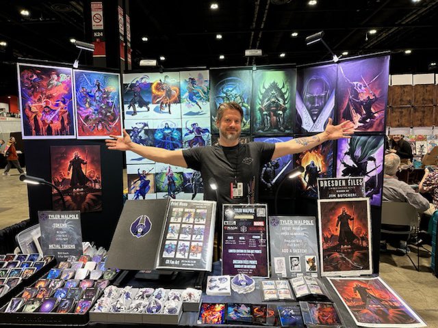 Okay, #C2E2 is officially underway! Please come visit me in artist alley if you’re attending the show! #CriticalRoleArt #tmnt #XMen97