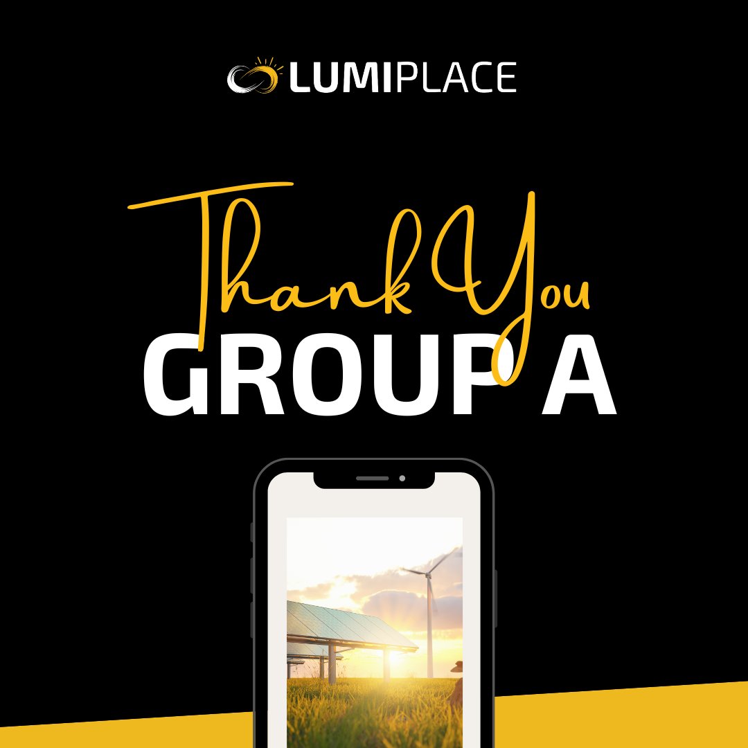 LumiPlace Test-Net Wrap-Up: Group A's Remarkable Journey As Group A's phase in the LumiPlace Test-Net comes to a close, we're excited to share some standout achievements that have significantly shaped our platform: ☀️ Unwavering Engagement: An impressive 98% participation rate